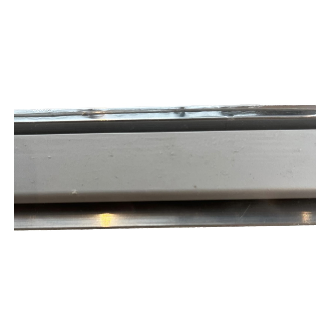 KÜGELE T-Flex Abschlussprofilset Silber 100cm