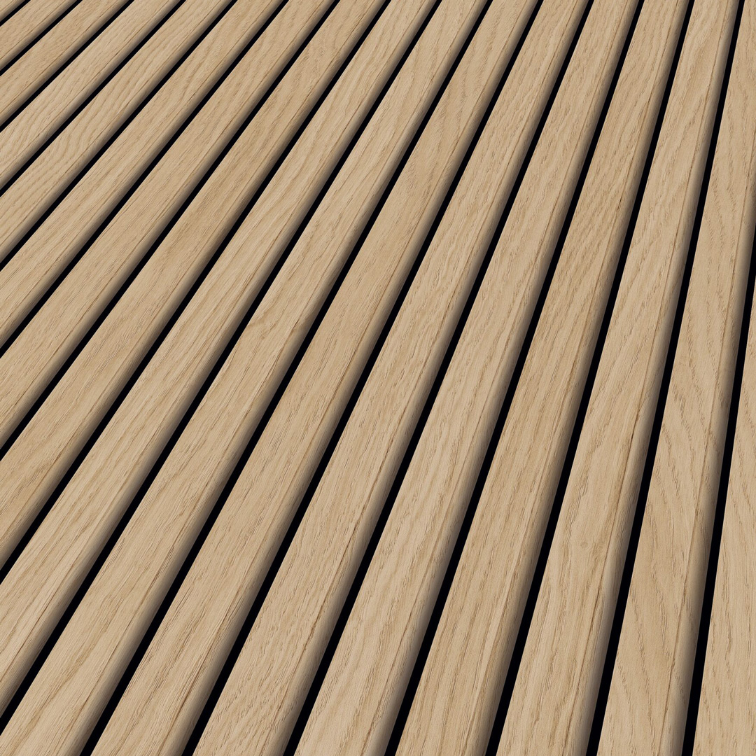 21 mm ter Hürne Akustikpaneel Eiche Maas 3-seitig 2400 mm