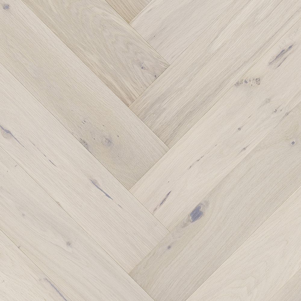 CLEOS Fischgrät Eiche Polar